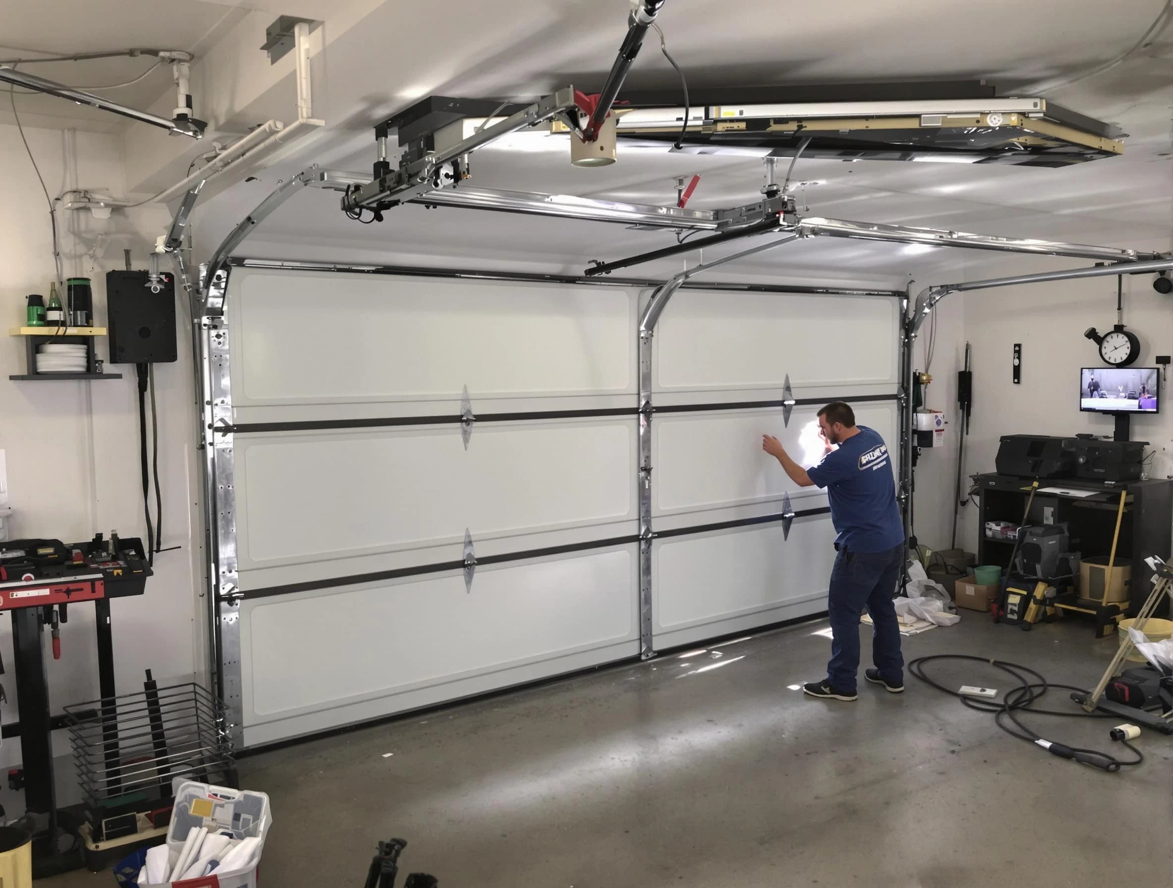 Professional garage door repair service by The Village Garage Door Repair in The Village