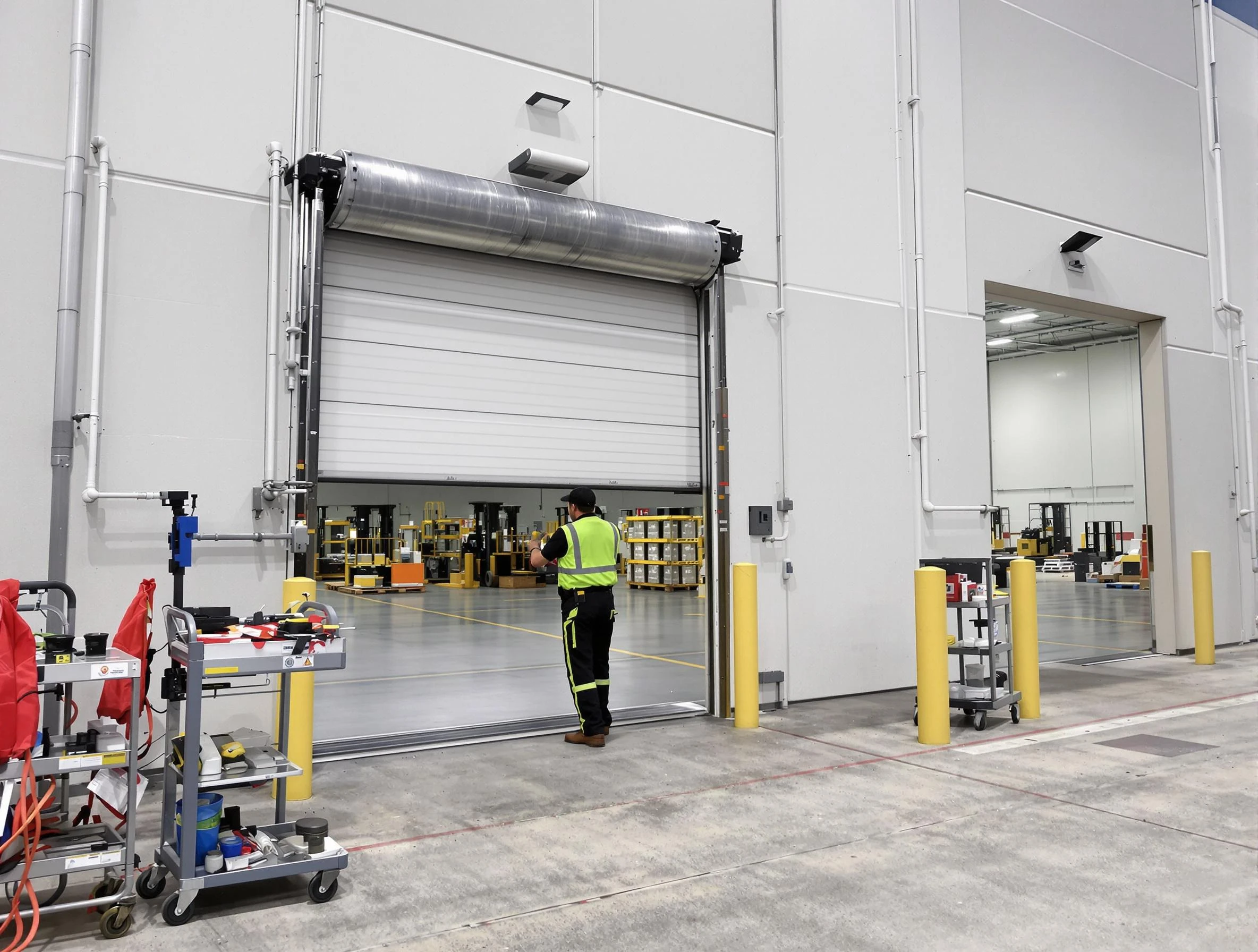 Commercial Garage Door Repair in The Village