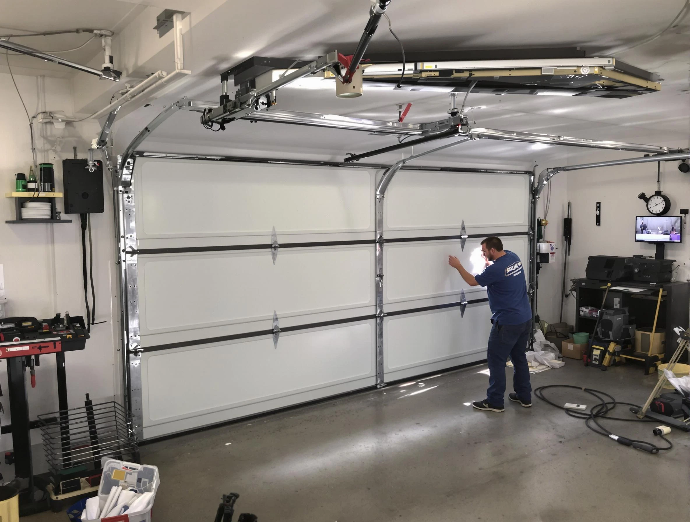 Professional garage door repair service by The Village Garage Door Repair in The Village